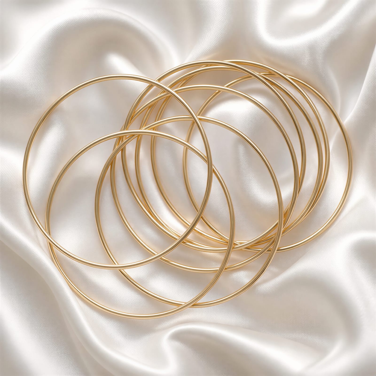 Stainless Steel Stacking Bangles